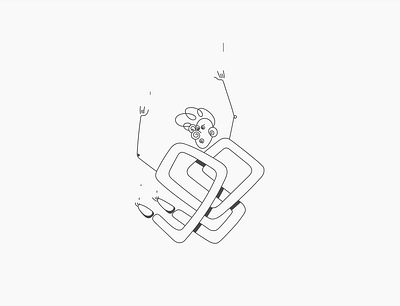 The art of being yourself characterdesign characters drawing illustration illustration lineart line art minimal minimal outline characters outline vector