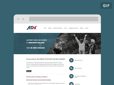 ADX website [ GIF ] @chilli