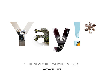 new chilli.be site