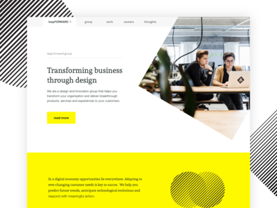 Leap Forward - Website
