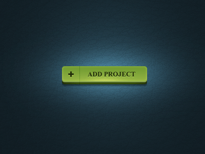 Add Project Button [animated] 3d blue button green minimal ui