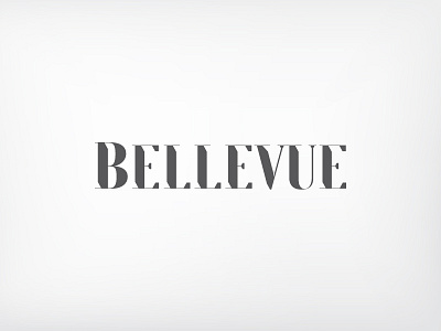 Bellevue font
