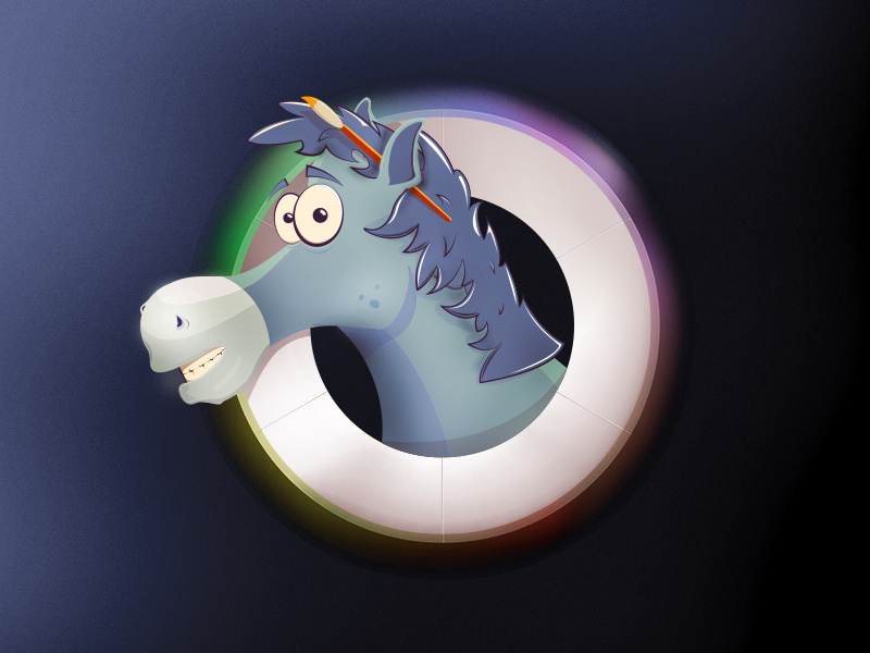 Leonardo Da Vrinski horse art museum illustration randers children