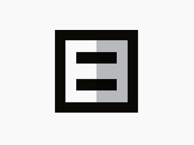 Emrah Eski Logo - Hidden EE design emblem emrah equal eski hidden letters logo self promotion