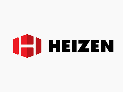 Heizen Logo boiler design emblem heizen hidden letters inspiration logo