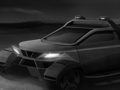 SUV Thumbnail concept painting car game art suv ui