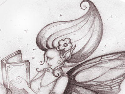 Tatoo Design Wip fairy illustration pixie tatto