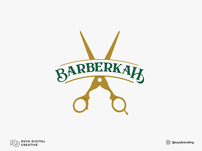 Logo Design Barberkah branding design designgraphic graphic design illustration illustrator logo minimal