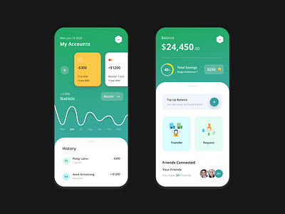 Finance App - UI Design