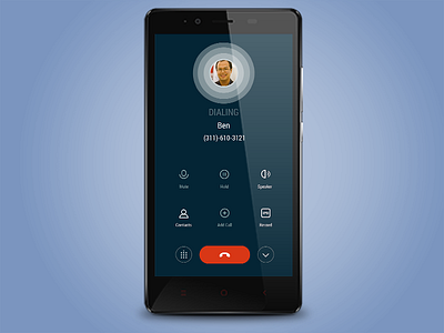 Redmi Note Dialling