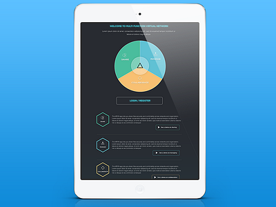 Landing Page app landing page ipad landing page