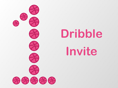 1 Dribbble Invite