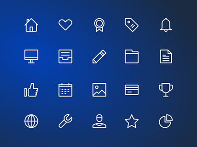 Basic Icons - Sketch Freebie