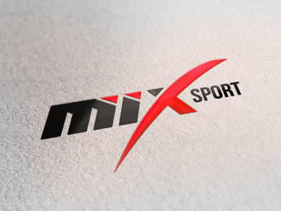 MixSport logo logo mix red sport