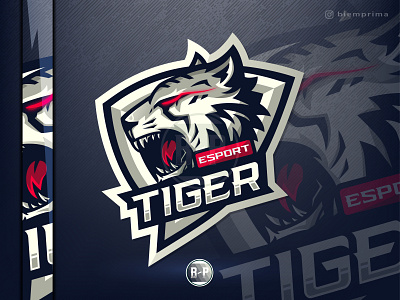 Tiger 💀 Esport Mascot Logo