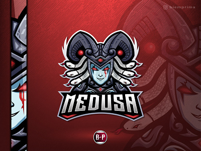 Medusa 💀 Esport Mascot Logo