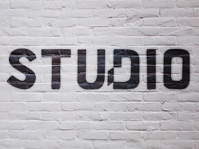 S is for Studio battle lettering mockup