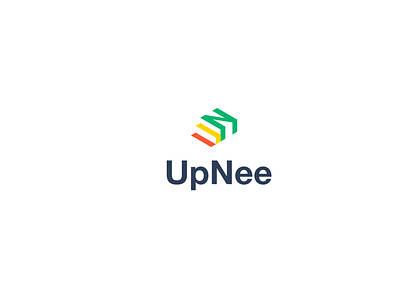 UpNee logo branding color green logo logos paladin-engineering red yellow