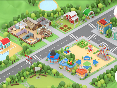 Piggy Farm Game android game game art game design gaming ios map meta map paladin engineering