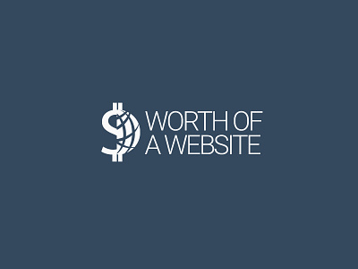 Worth of a Website Logo branding design logo