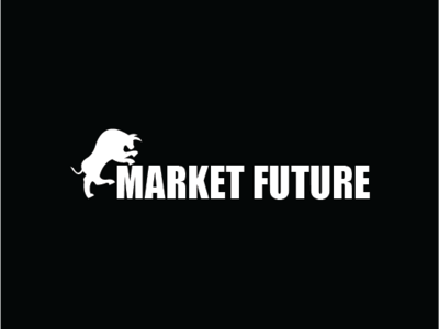 Market Future Logo bull logo stock market