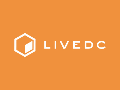 LIVE DC branding design livedc logo mark