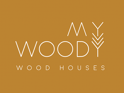 Logo My Woody branding design logo package vector