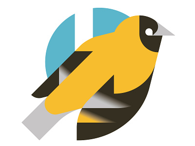 Another bird animal bird illustration minimal print vector