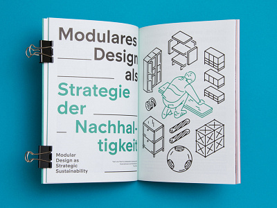 Modular furniture furniture illustration magazine monoline print vector vektorgrafik