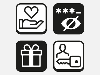 REWE Icon Collection corporate icons illustration vector vektorgrafik