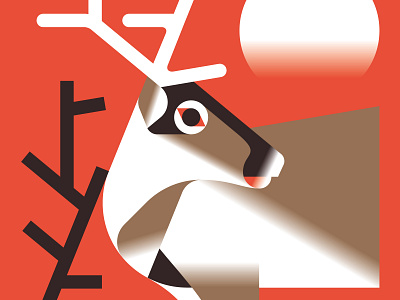 Reindeer animal illustration reindeer vector vektorgrafik winter
