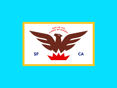 San Francisco Flag - revamped graphicdesign san francisco vector