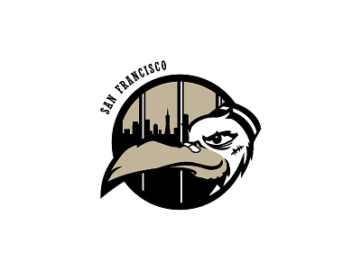 San Francisco Jailbirds baseball hat design logo san francisco