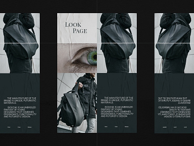 Concept look page for a online store. adobe photoshop branding clean design minimal minimalism poster poster design promo promodesign style typography ui