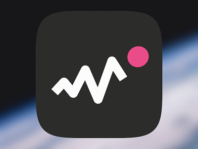 Dribbble App (iOS7) - Icon 2x @2x app app icon dribbble dribbble app flat icon icon app ios 7 ios7 retina