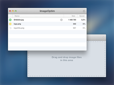 ImageOptim finder imageoptim mac mac app native os x redesign