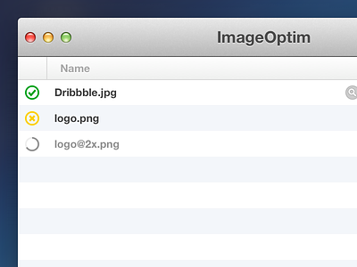 ImageOptim (V.2) finder imageoptim mac mac app native os x redesign
