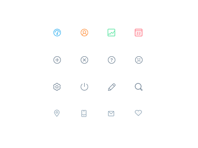 CRM · Icons