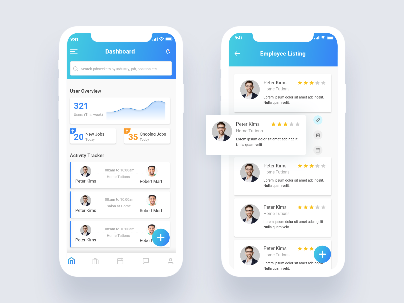 On Demand Service App- Dashboard by Babita Arora on Dribbble