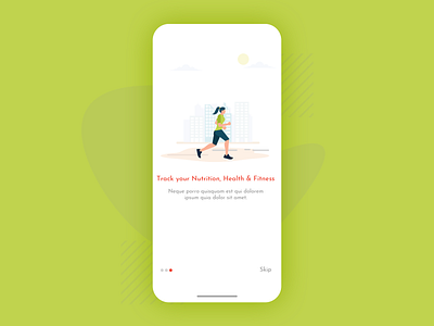 Onboarding Screen (Fitness App)