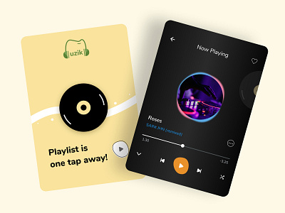 #DailyUI 009- Music app