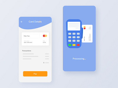 Card transaction interaction