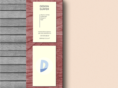 business card for designer