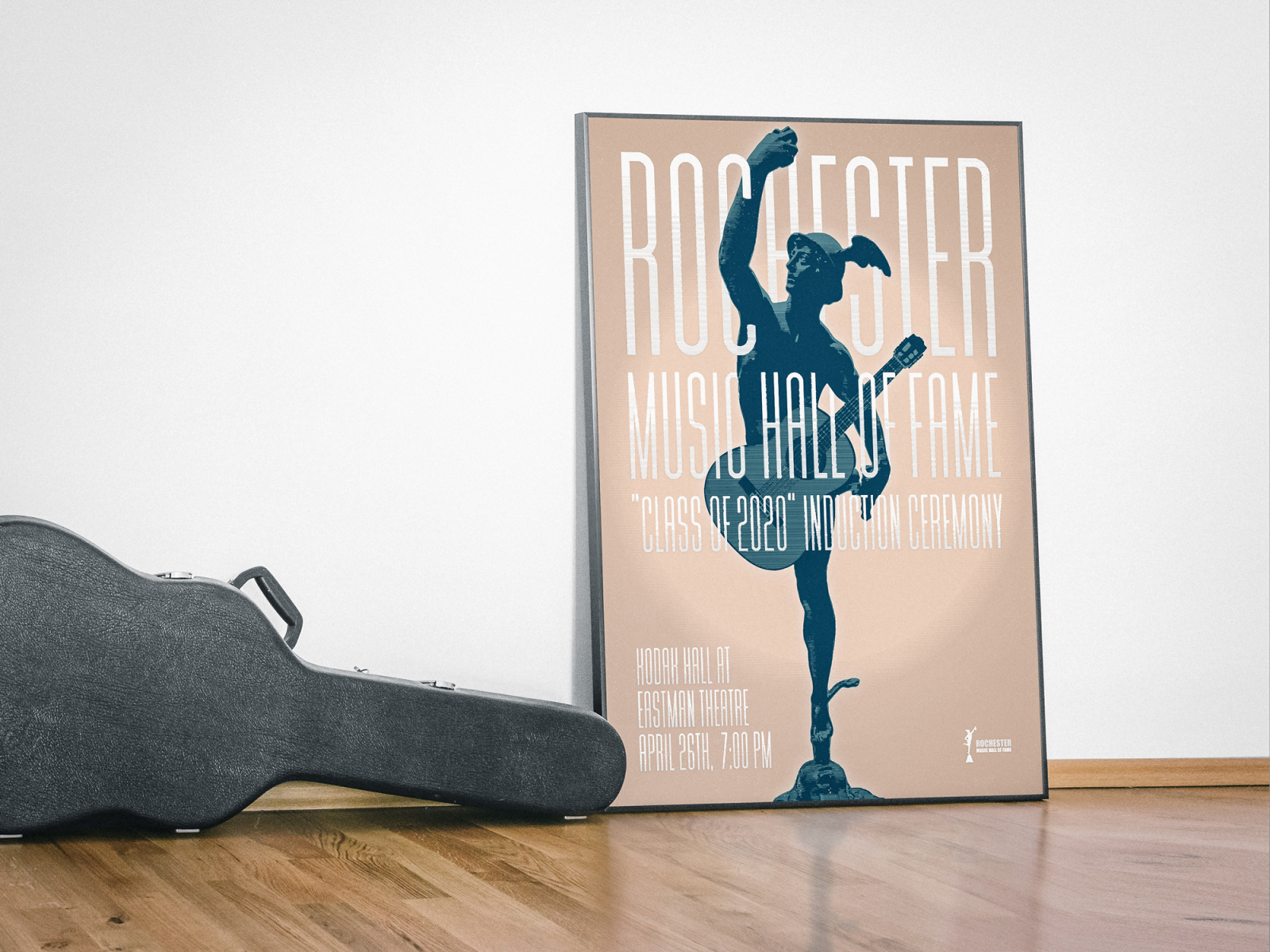 Rochester Music Hall of Fame / Poster by Attila Kantor on Dribbble