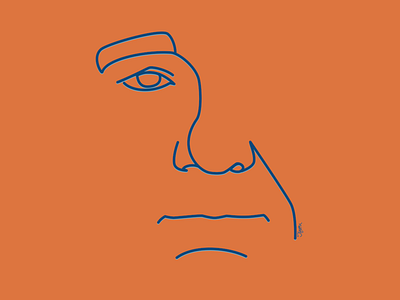 Bill Murray art bill murray drawing illustration line art minimal vector