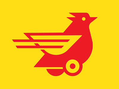Chicken To Go! badge brand branding chicken delivery delivery truck icon icons illustration logo logos mark to go