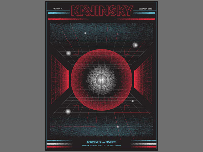 Kavinsky Poster gig poster gig posters illustration kavinsky poster poster design posters
