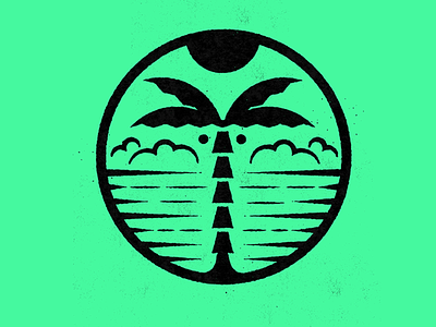Tropical Mark Exploration brand branding design icon icons illustration logo mark