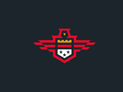 Bird Icon badge bird brand branding crown design icon icons logo mark shield
