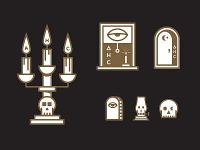 After Hours Crew Pt. 4 afterhours brand branding candle crew dark icon lamp logo mark skull